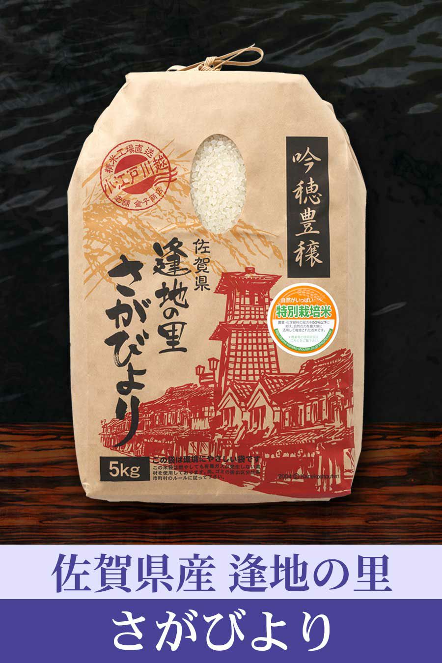 5kg 佐賀産さがびより 特別栽培 令和3年産 レビュー お米マイスターの店 金子商店